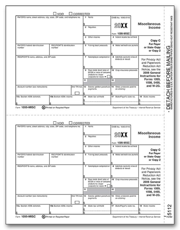 1099 Tax Forms